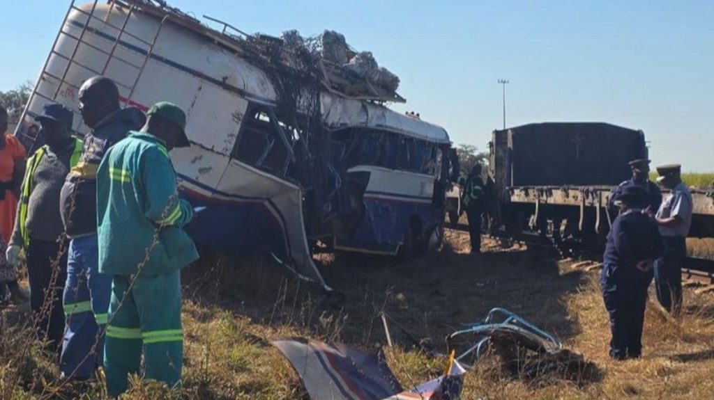 0 Chiredzi Level Crossing Collision Zimbabwe