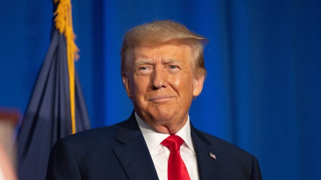 1 Donald Trump Speaks At The New Hampshire Federation Of Republican Women Lilac Luncheon