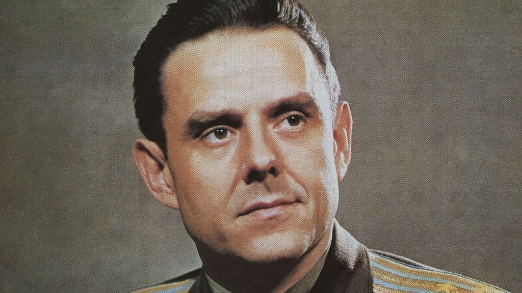 1 Vladimir Mikhaylovich Komarov 16031927 24041967 Soviet cosmonaut USSR portrait date unkno