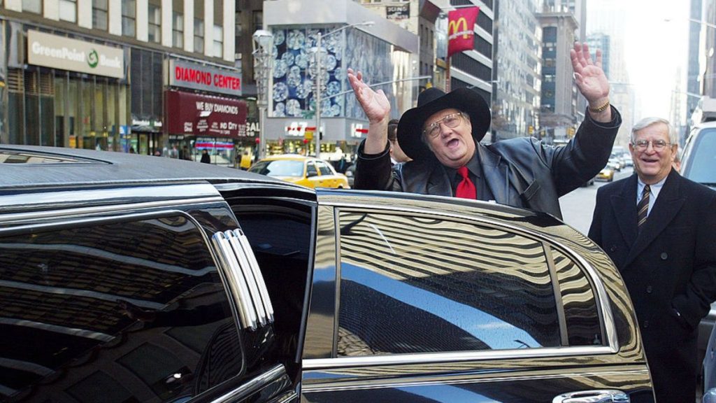 0 Jack Whittaker waves as he gets into limousine