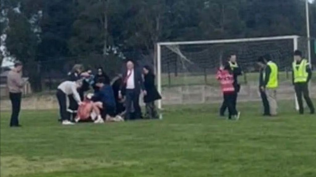 1 A boy 15 was repeatedly slashed by a group of hooded thugs outside his school in southeast Melbour