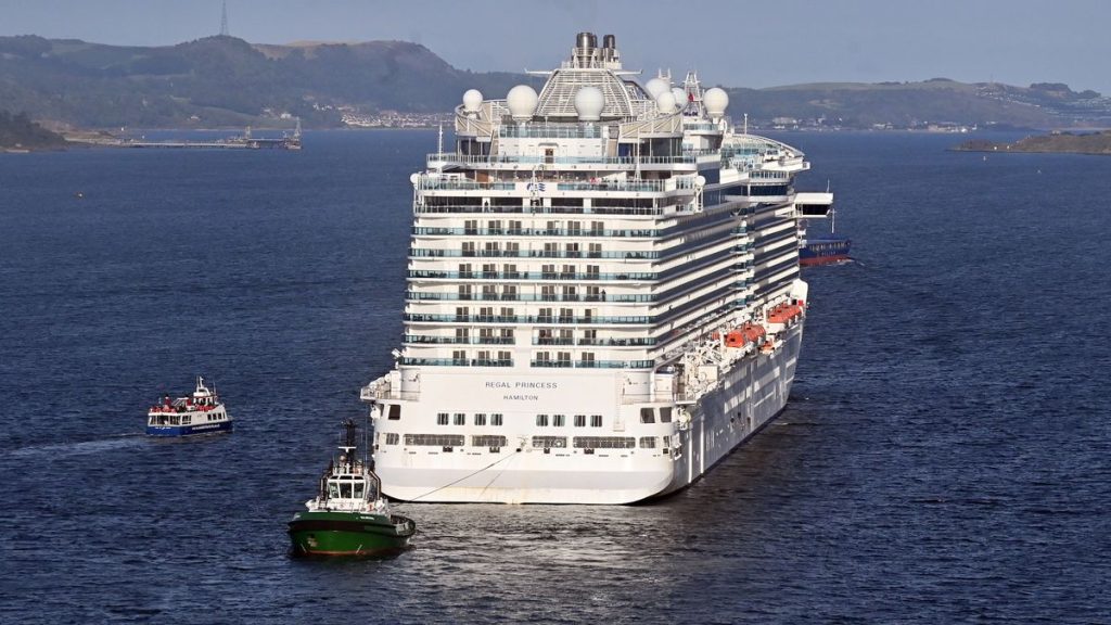1 The Last Cruise Ship Of The Season Calls At South Queensferry