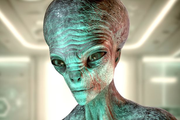 0 Humanoid alien illustration