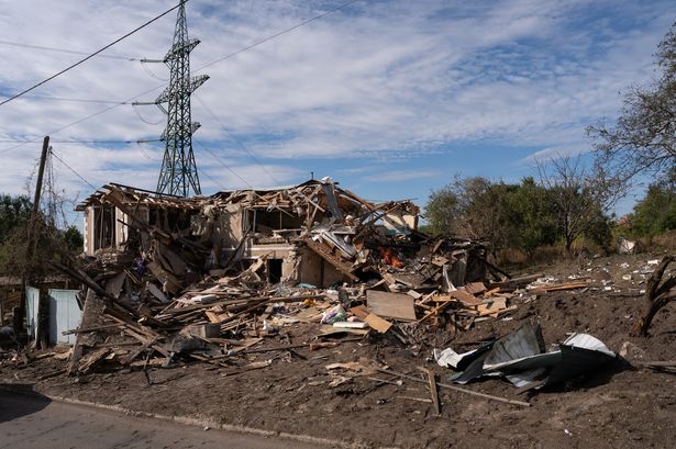 0 Aftermath Of The Russian Strike On Vyshhorod