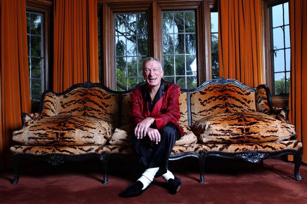 0 Hugh Hefner at the Playboy Mansion