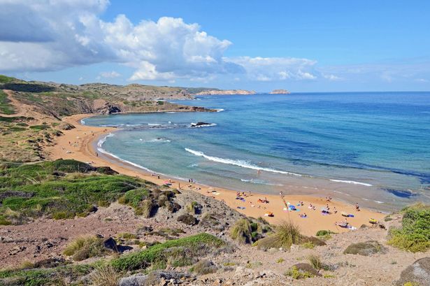 0 The incident took place on Cavalleria beach in Menorca