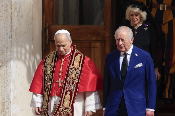 2 King Charles III and Queen Camilla at the Vatican