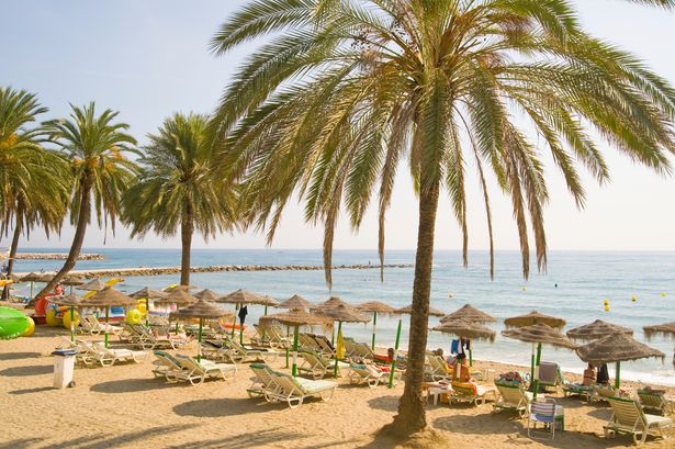 3 Beach at Marbella on Spains Costa del Sol