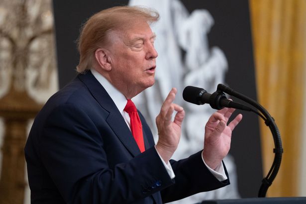 3 DC Trump Hosts a Columbus Day Event at the White House Washington District of Columbia USA 09